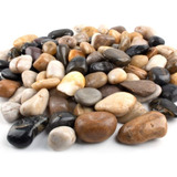 3.2 Kg  Piedras De Roca De Río, Decorativas Pulidas Naturale