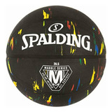 Spalding Marble Series Black Multicolor Baloncesto Para Color Negro