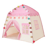 Tienda Carpa Casita Castillo Plegable Flores Juguete Nina