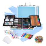 208 Pcs Set De Arte Profesional, Colores Lápices Kit Dibujo