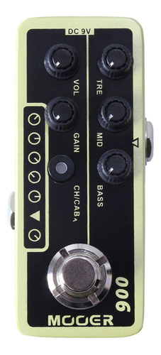 Pedal De Efecto Mooer Us Classic Deluxe Micro Preamp 006