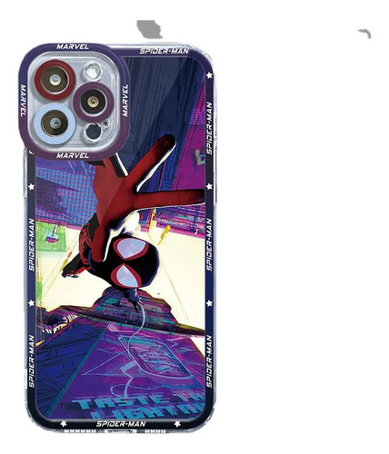 Funda Marvel Spider Man Para iPhone 15, 14, 12, 13, 11