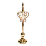 Candelabros Para Velas Con Caireles L - Sheshu Home Color Dorado