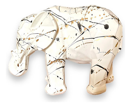 Escultura Figura Elefante Decoración Moderna Para Interiores