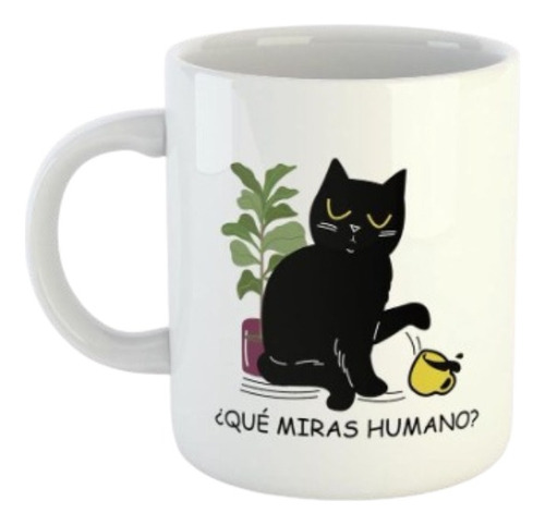 Mug Pocillo Taza O Vaso Gato