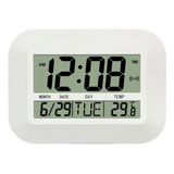 Relógio De Parede Digital Simples Operado Por Bateria, Alarm