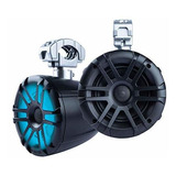 (2) Altavoces De Torre De Wakeboard Para Barcos Marinos Memp