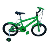 Bicicleta Infantil Menino Aro 16 Adesivo Personagem +brindes