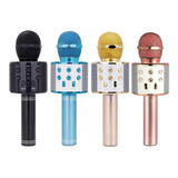 Micrófono Karaoke Con Bluetooth Parlante Para Cantar Niños