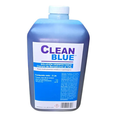 Barbicide Clean Blue Desinfectante Liquido De 2 Litros | Envío gratis