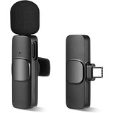 Microfono Inalambrico Para Celular Tablet Pc Lavalier Usb C 