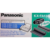 2 Pack Rollos Fax Panasonic: Kx-fa136