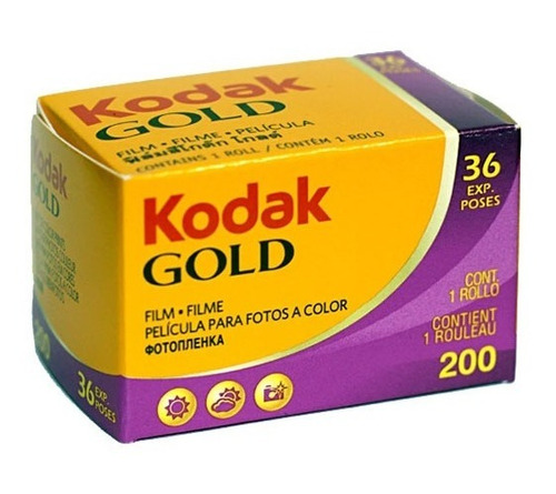 Rollo Kodak Gold 200 Asa 35mm X36 Fotos (3016)