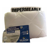 Cubre-colchón Impermeable Acolchonado King Size