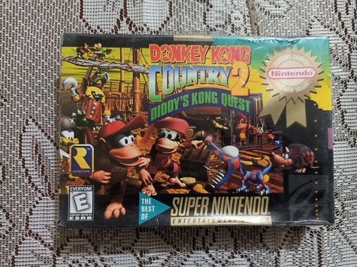 Snes Donkey Kong Country 2 *sealed*