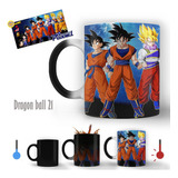 Taza Mágica Modelo Dragon Ball 21 Personalizable