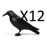 Ahuyenta Espanta Palomas Raven X 12 Unidades El Cuervo Negro