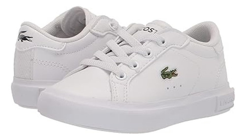 Lacoste Powercourt - Tenis Unisex Para Niños#14.5cm Mx