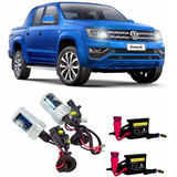 Kit Xenon Farol De Milha Vw Amarok 2011 / 2014 Hb4 8000k