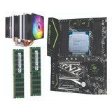 Kit:  Placa F8 + Xeon E5 2678 V3 + 32gb Ddr4 + Cooler 3fans 