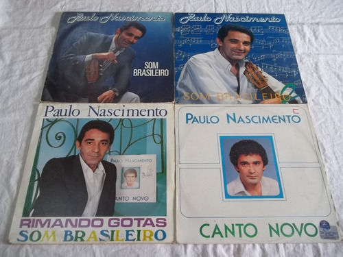 Vinil Lp - Paulo Nascimento - 4 Discos Veja Fotos