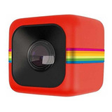 Polaroid Cube Hd 1080p Lifestyle Action Video Camera (rojo)