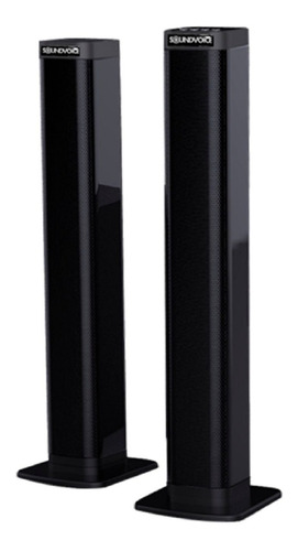 Soundbar 40w Com Usb Bluetooth Controle Sm-2125 Soundvoice Cor Preto Frequência 4pcs 50mm 110v/220v