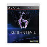 Jogo Resident Evil 6 Ps3 Mídia Física Original (seminovo)