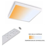 Plafon De Led Quadrado Embutir 60x60 Cm 36w Dimerizavel 