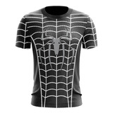 Camisa Dry Fit Esportiva Homem Aranha Spiderman