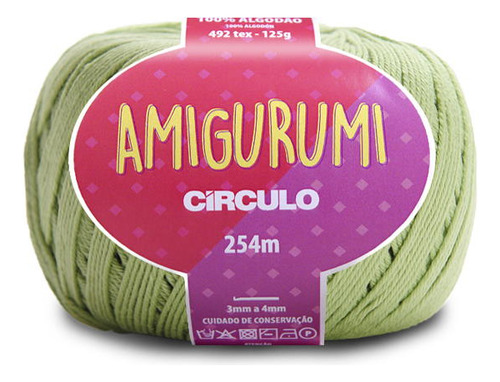 Fio Amigurumi 125g Circulo (254m)