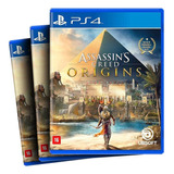 Combo Com 3 Assassins Creed Origins Ps4 Fisico