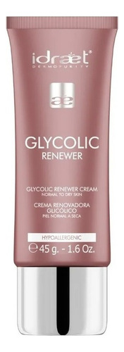 Idraet Glycolic Renewer Cream Glicolico Renovador 45gr