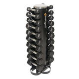 Torre Para 10 Pares De Halteres Cor Preto