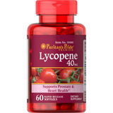 Licopeno Lycopene 40mg 60 Softgels Puritan's Pride