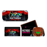 Skin Para Switch Oled Modelo (11237nso) Samus