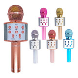 Microfono Karaoke Bluetooth Parlante Inalambrico Para Niños.