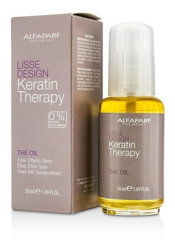 Elixir The Oil Keratin Therapy Lisse Design 50 Ml Alfaparf