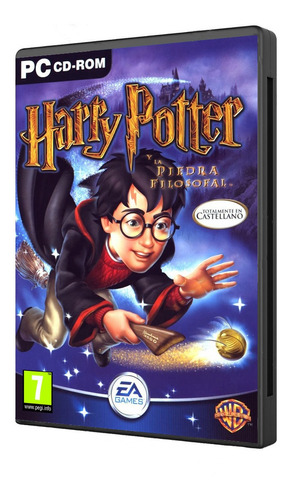 Harry Potter Piedra Filosofal Español Pc Original Fisico Cd