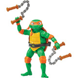 Muñeco Articulado Tortuga Ninja Con Accesorios Original