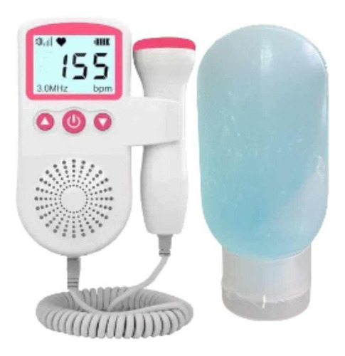 Doppler Fetal Ultrasonido Monitor De Latidos Mas Gel Ultraso