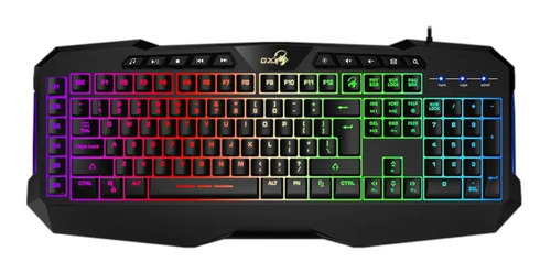 Teclado Gamer Gx Genius Scorpion K11 Pro Rgb