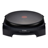 Crepera T-fal Electrica Plancha Antiadherente Color Negro