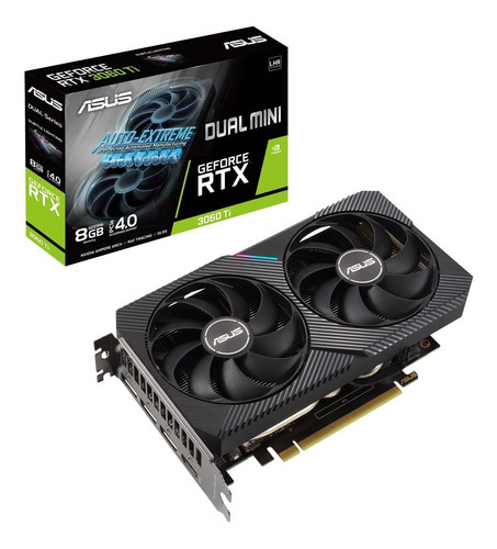 Placa De Vídeo Asus Dual Geforce Rtx 3060 Ti V2 Mini De 8 Gb