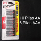 Pilas Energizer 10aa Y 6 Aaa