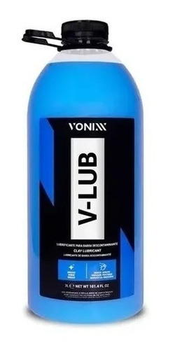  V-lub Para Clay Bar - Vonixx Lubrificante 3 Litro
