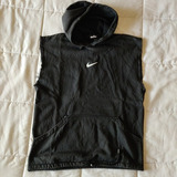 Buzo /sudadera Sin Mangas Nike Talle S Negro C/defecto