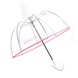 Guarda Chuva Transparente Borda Kesttou Gc001