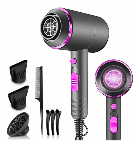 Secadoras De Cabello Ion Negativo 3 Velocidades 1800w