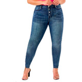 Jeans Mujer Pantalón Colombiano Mezclilla Strech Push Up 202